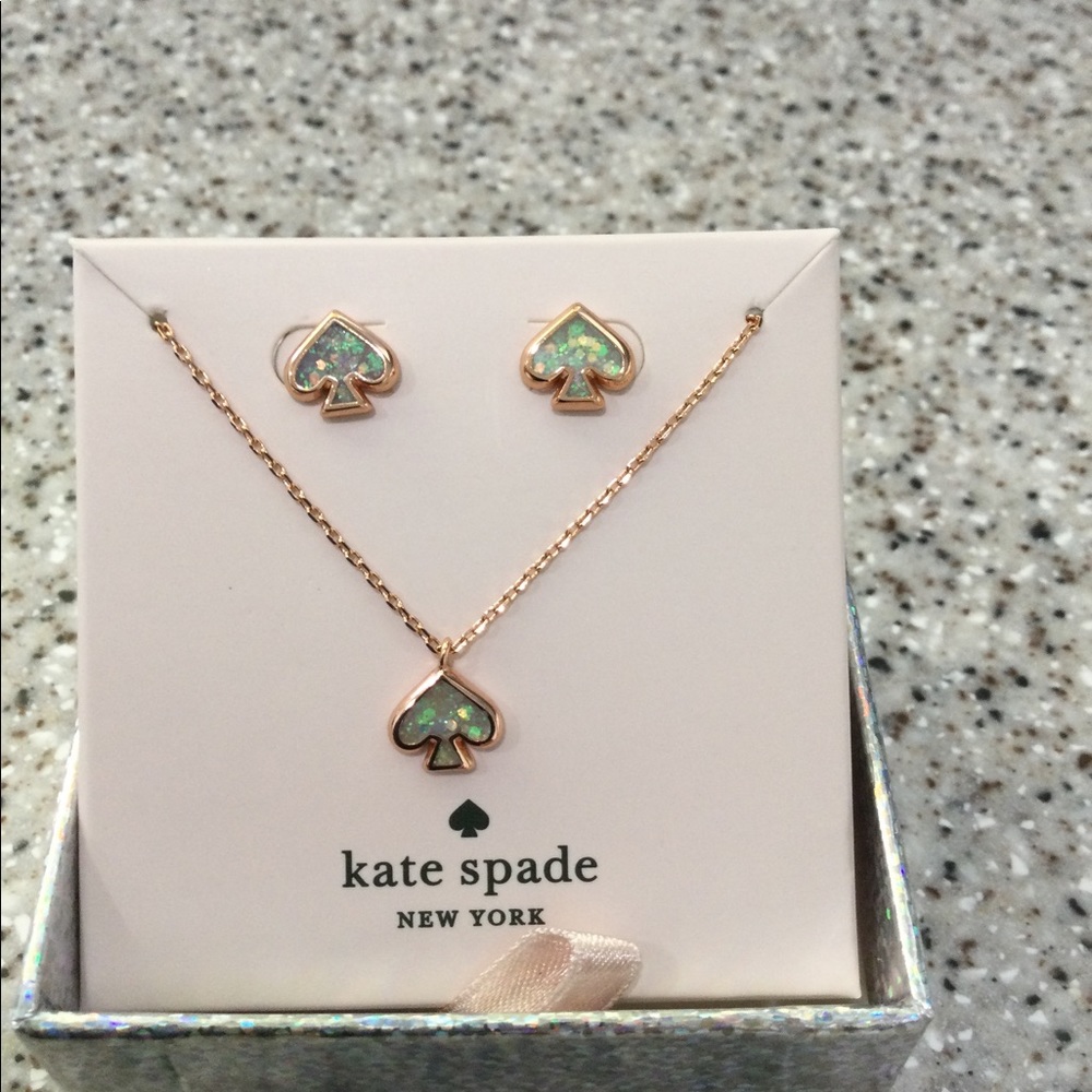 CLOSE OUT SALE Kate Spade necklace and earring set